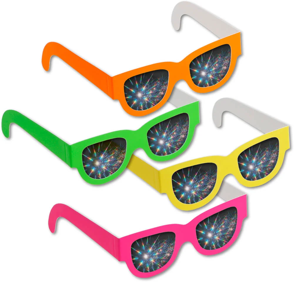 Wayfarer Style Rave Glasses     Shop Here