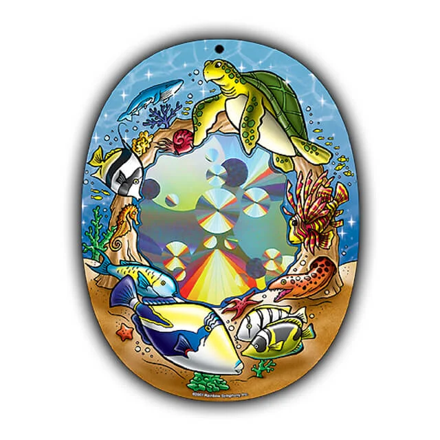 Rainbow Coral Reef Sun Catcher Shop Here