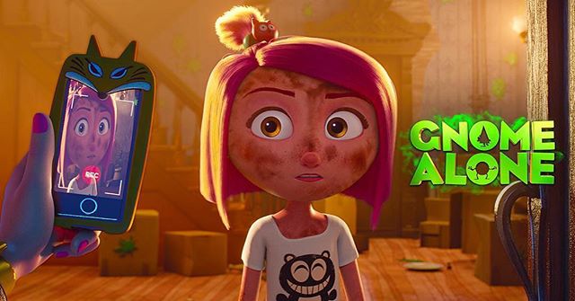 Hey Gnomies! Exciting news - #GnomeAlone will be in theaters on March 2, 2018! 💚