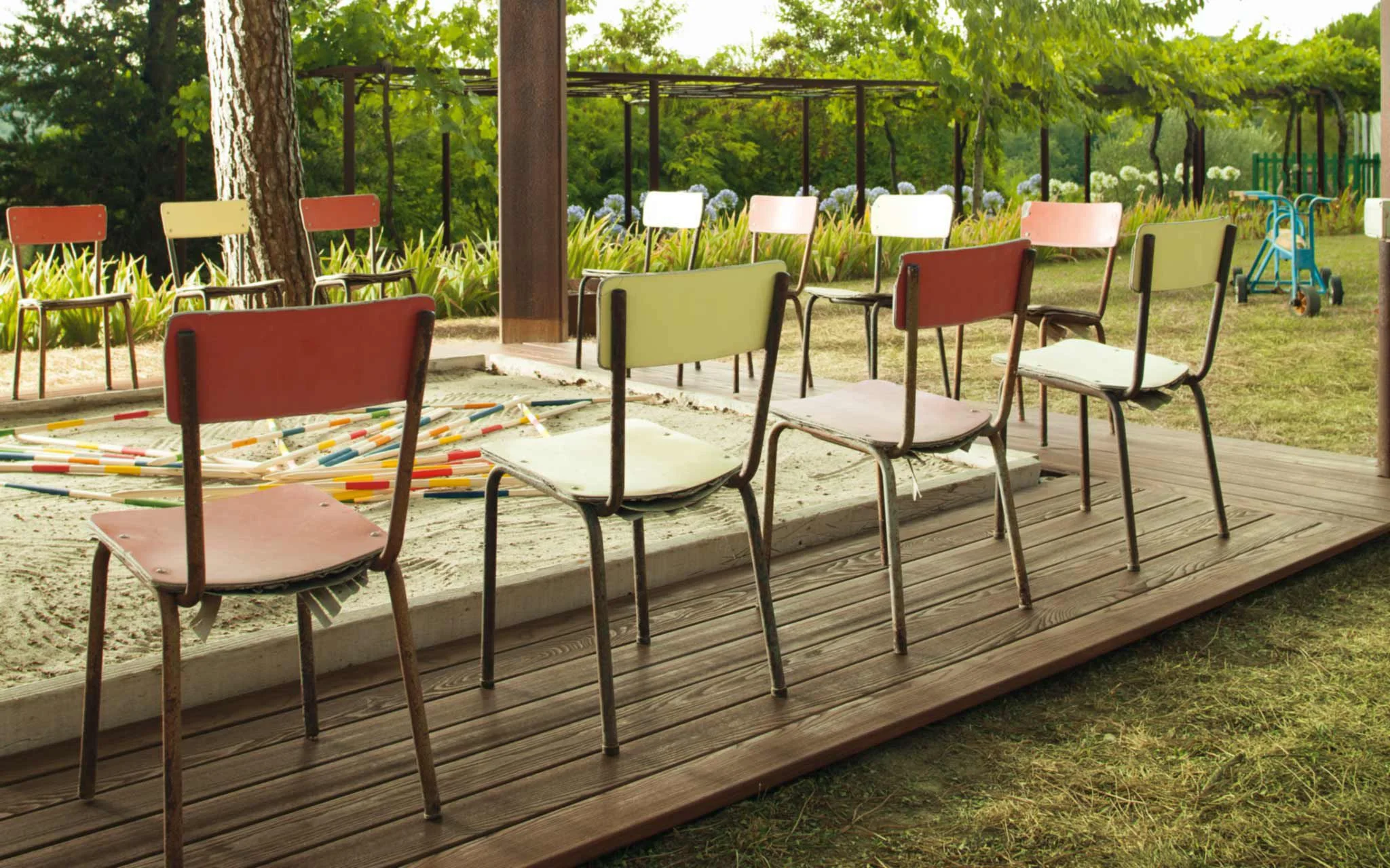 Ash Decking by Listone Giordano Vancouver Hardwood Flooring