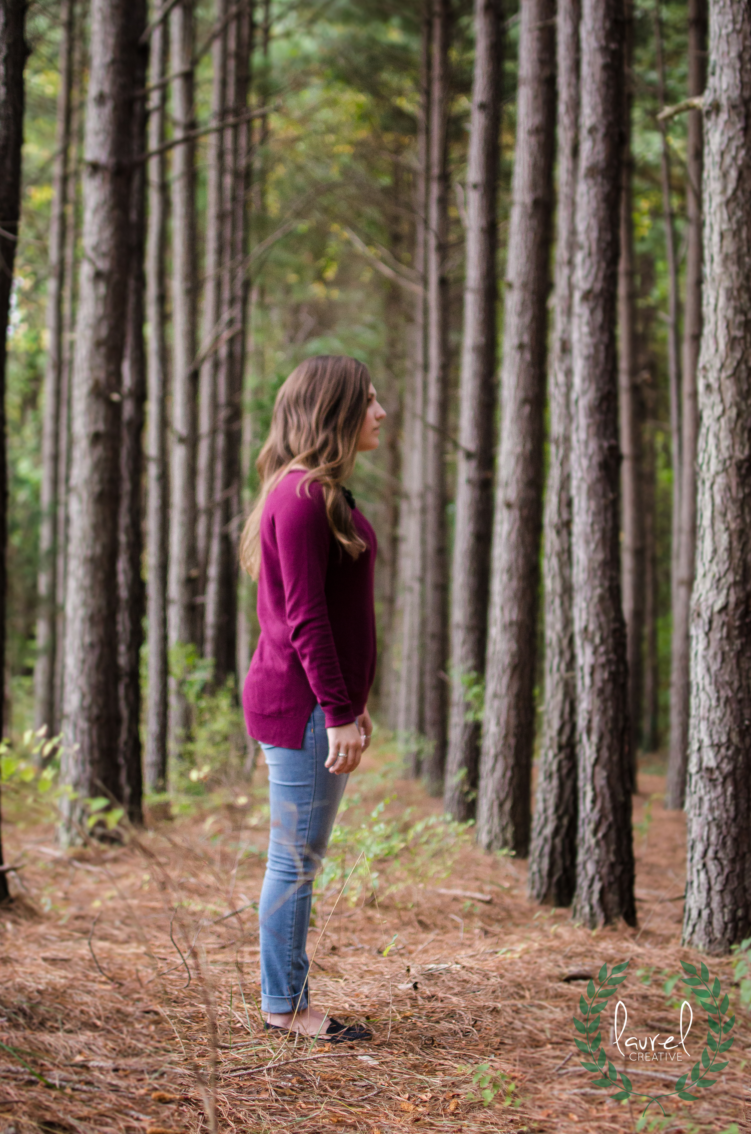 "Ok, stand there. Now turn to the left...yeah, sideways. Alright look straight ahead! Oh goodness this location is beautiful."