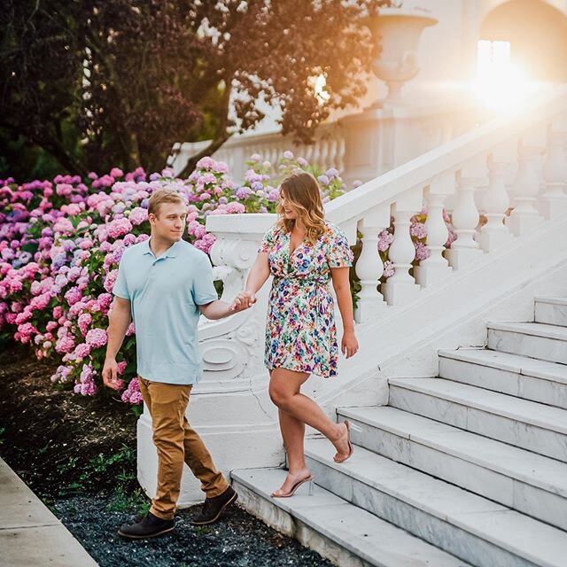 Sunset engagement shoot tonight with these two! 🔥⁣
⁣
Honestly one of my favorite shoots this month! So thankful for consistent and supportive clients like Samantha &amp; Steven!