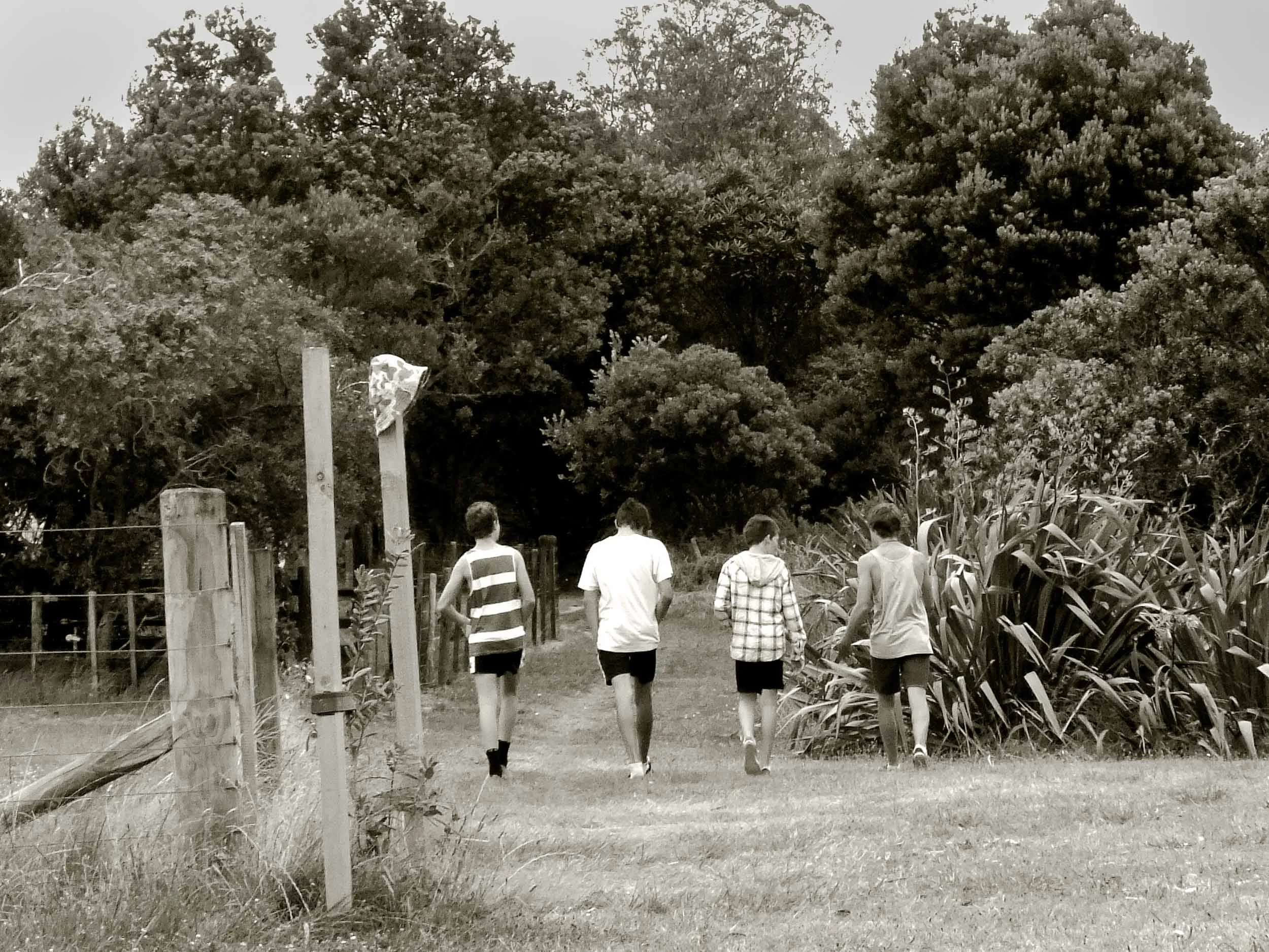 four friends walking during the summer.jpg