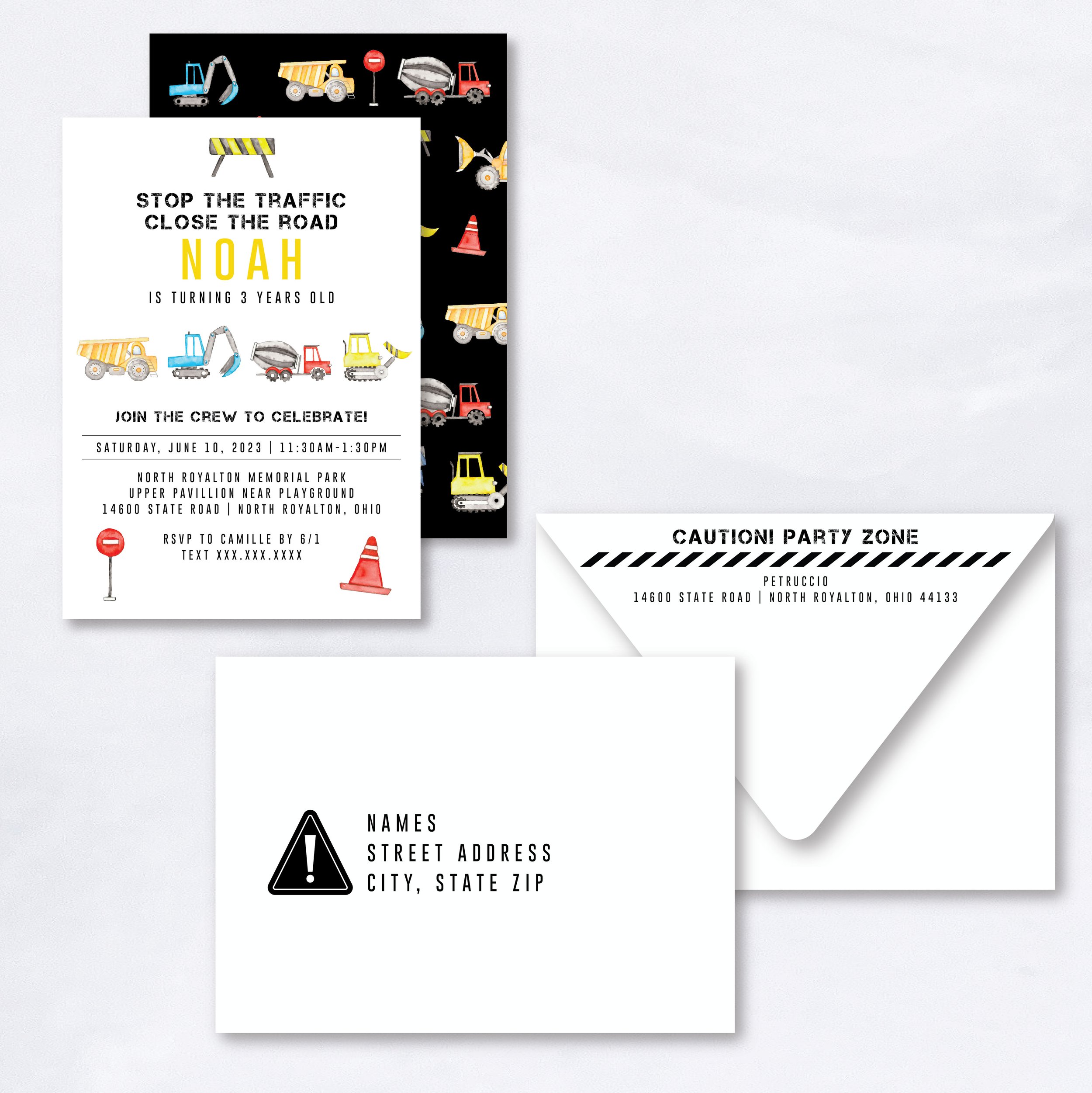 Stop the Traffic_Invitation & Envelopes.jpg