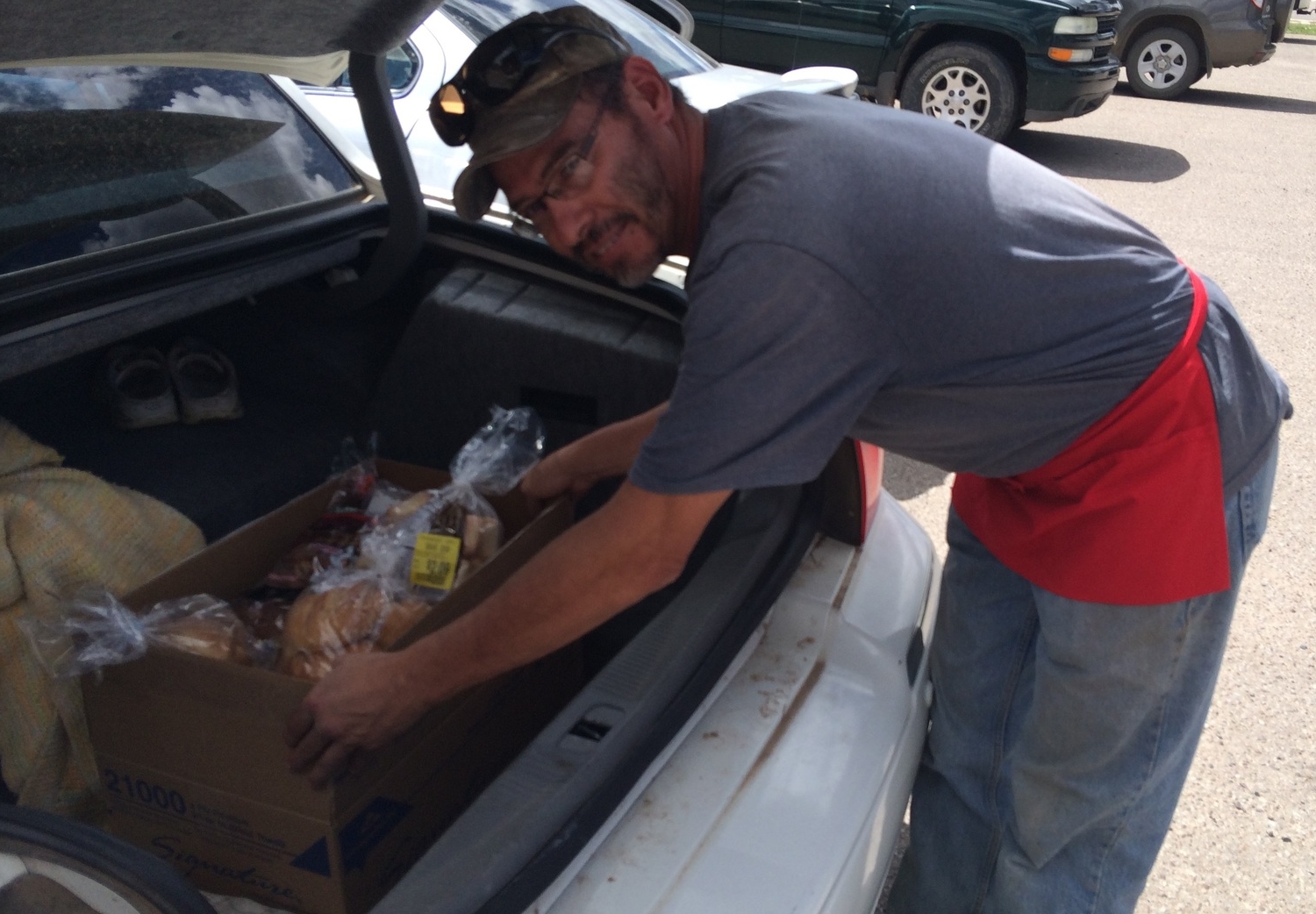 Carryout for our food pantry.