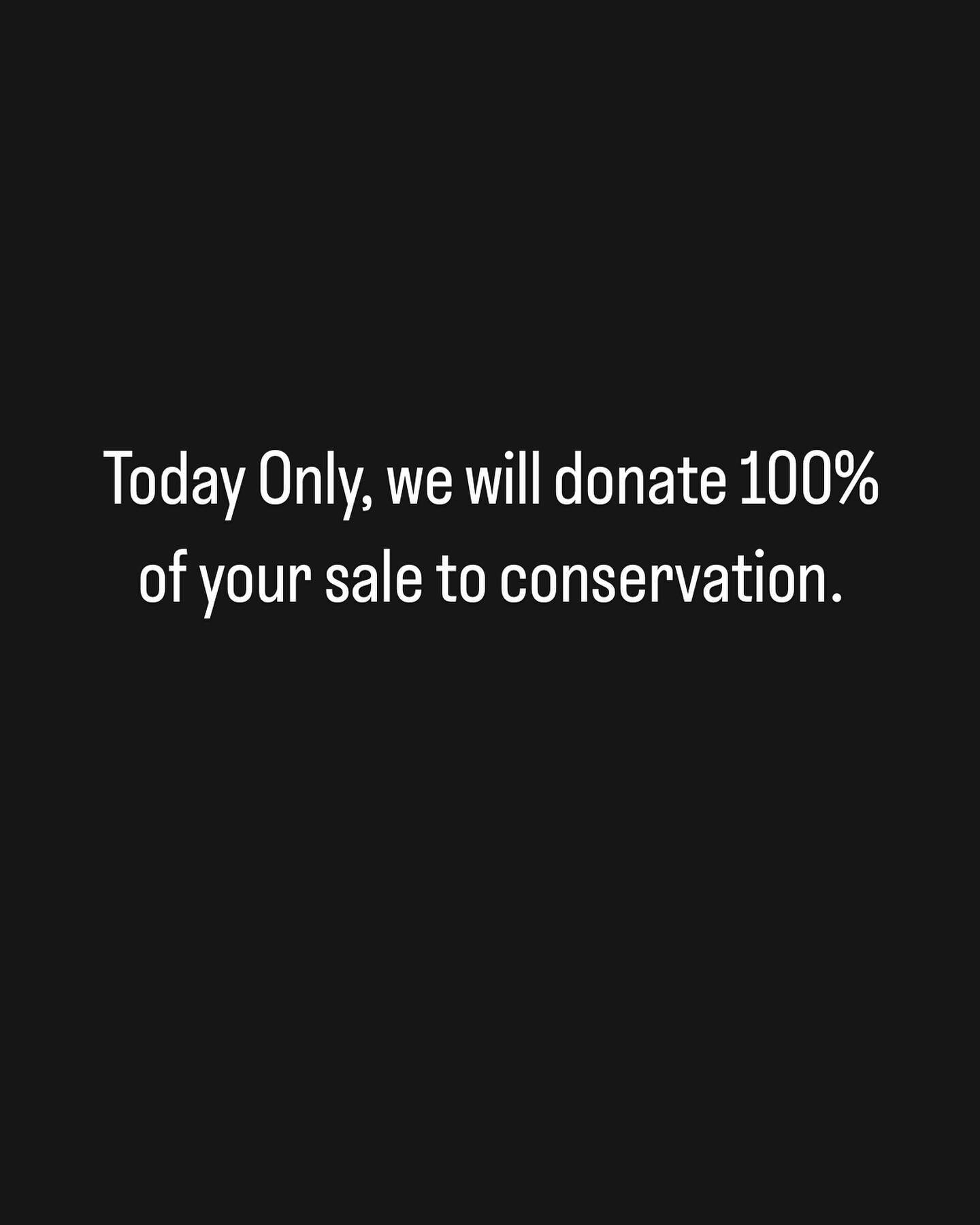 Without wild fish and wild places, life would look a lot different. We are donating all sales to conservation today. If you purchase an item we will donate to @henrysforkfoundation @wildsteelheadcoalition @native_fish_society or the conservation grou