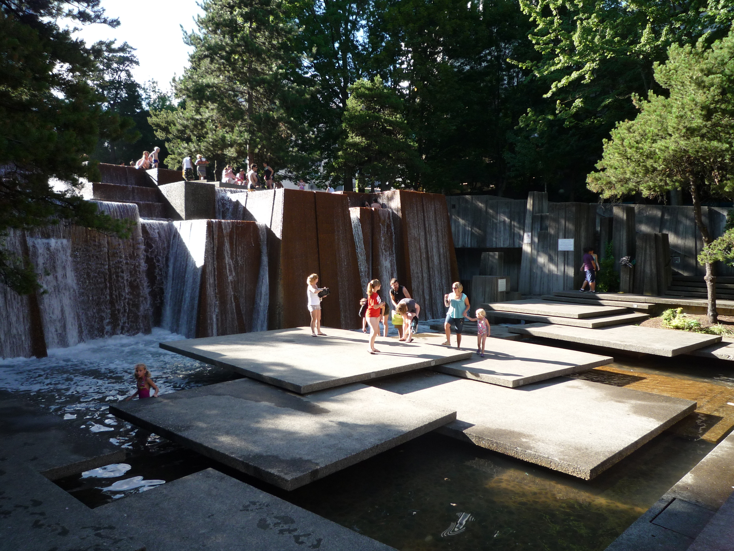 Auditorium Forecourt Fountain - Portland, OR - Lawrence Halprin
