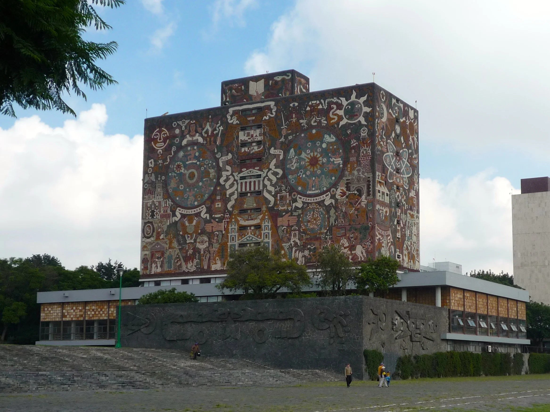National University Library - Mexico City, Mexico - Juan O'Gorman