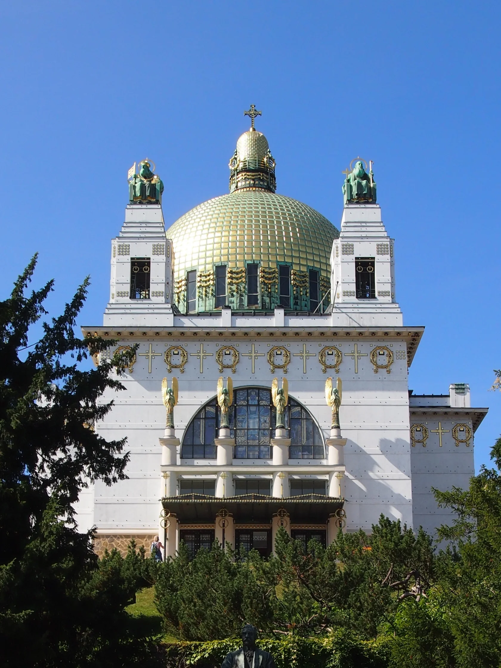 St. Leopold's Church at Steinhof - Vienna, Austria - Otto Wagner