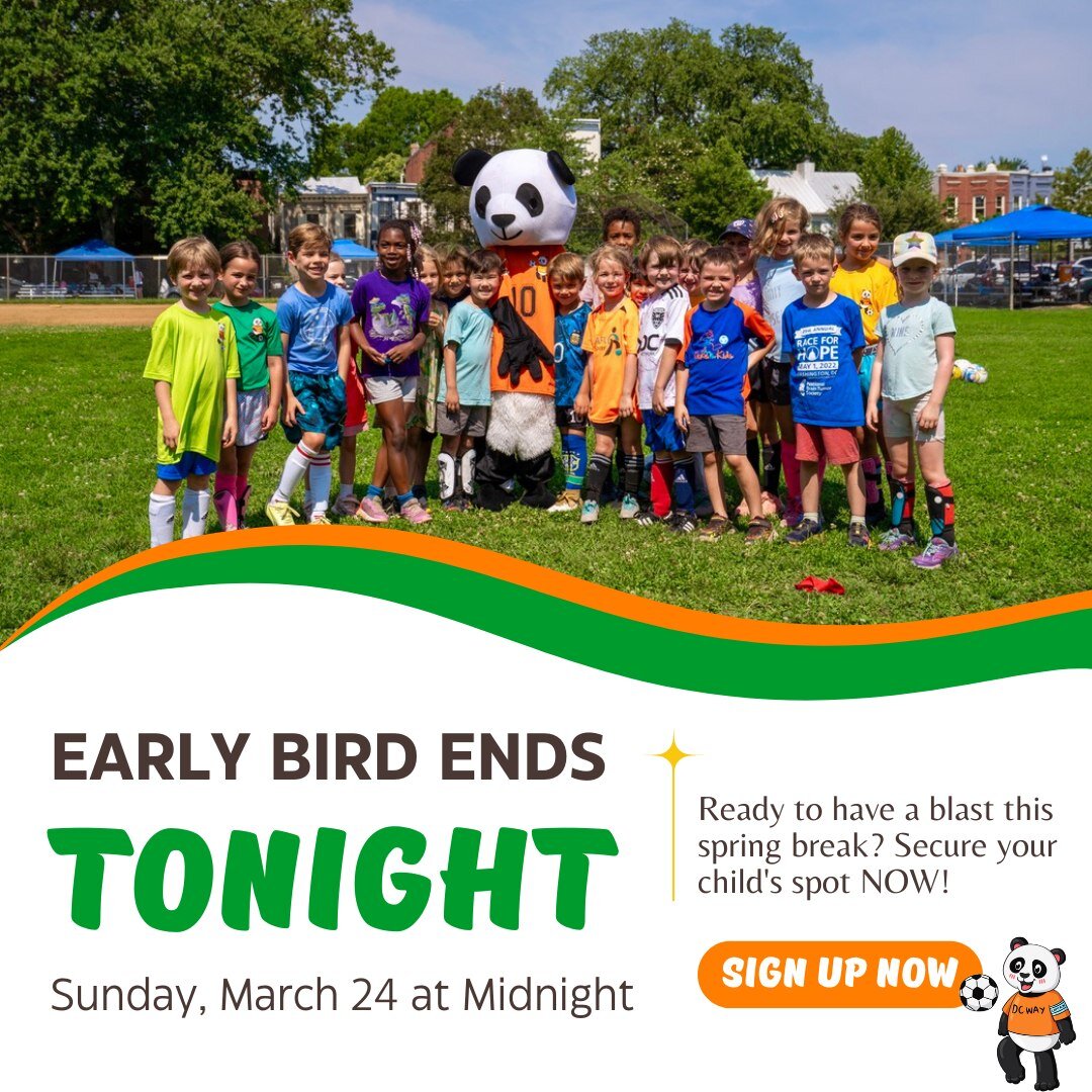 🚨 Wondering where to find the best Spring Break adventure? 🐦 Last Call Alert! Our Spring Break Camp Early Bird Special ends TODAY at midnight! Don't miss out on exclusive savings &ndash; secure your child's spot now before it's too late! 🌟

Join u