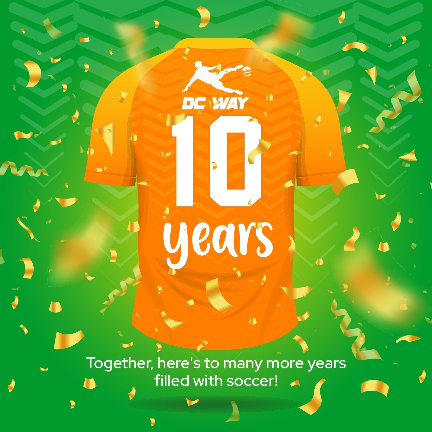 A decade ago, we embarked on a journey fueled by our love for soccer, and today, we celebrate a decade of unforgettable moments, growth, and passion. 🐼🎂

From our humble beginnings on the vibrant streets of Capitol Hill in 2013 to becoming an award