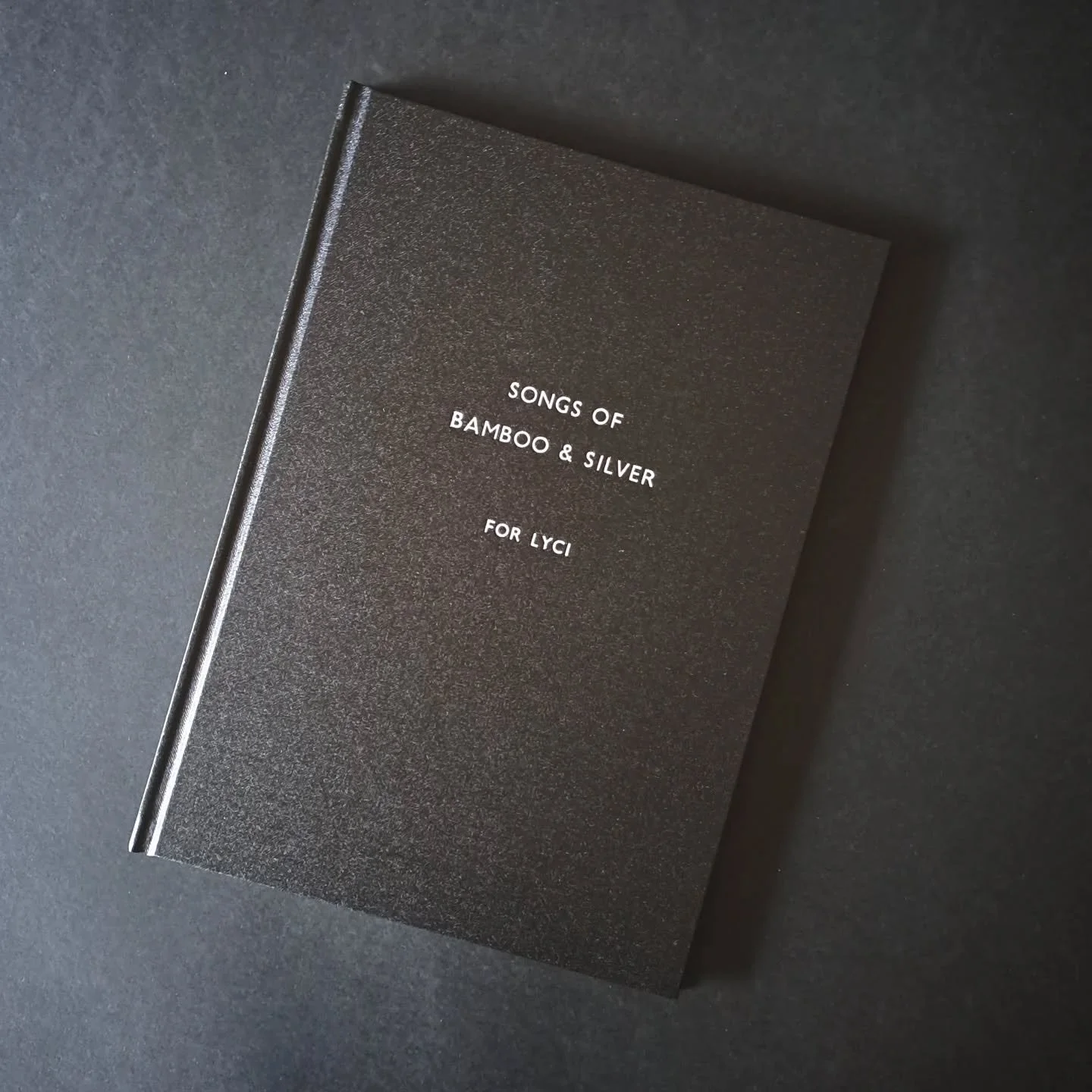 This commission was a Christmas gift of custom sheet music, bound for my clients wife. I love my job- making memories that will last forever!

- - - - - - - - -

- Page size A4
- Perfect Bound/ glue bound
- Black arbelave cloth / hard cover
- Type se