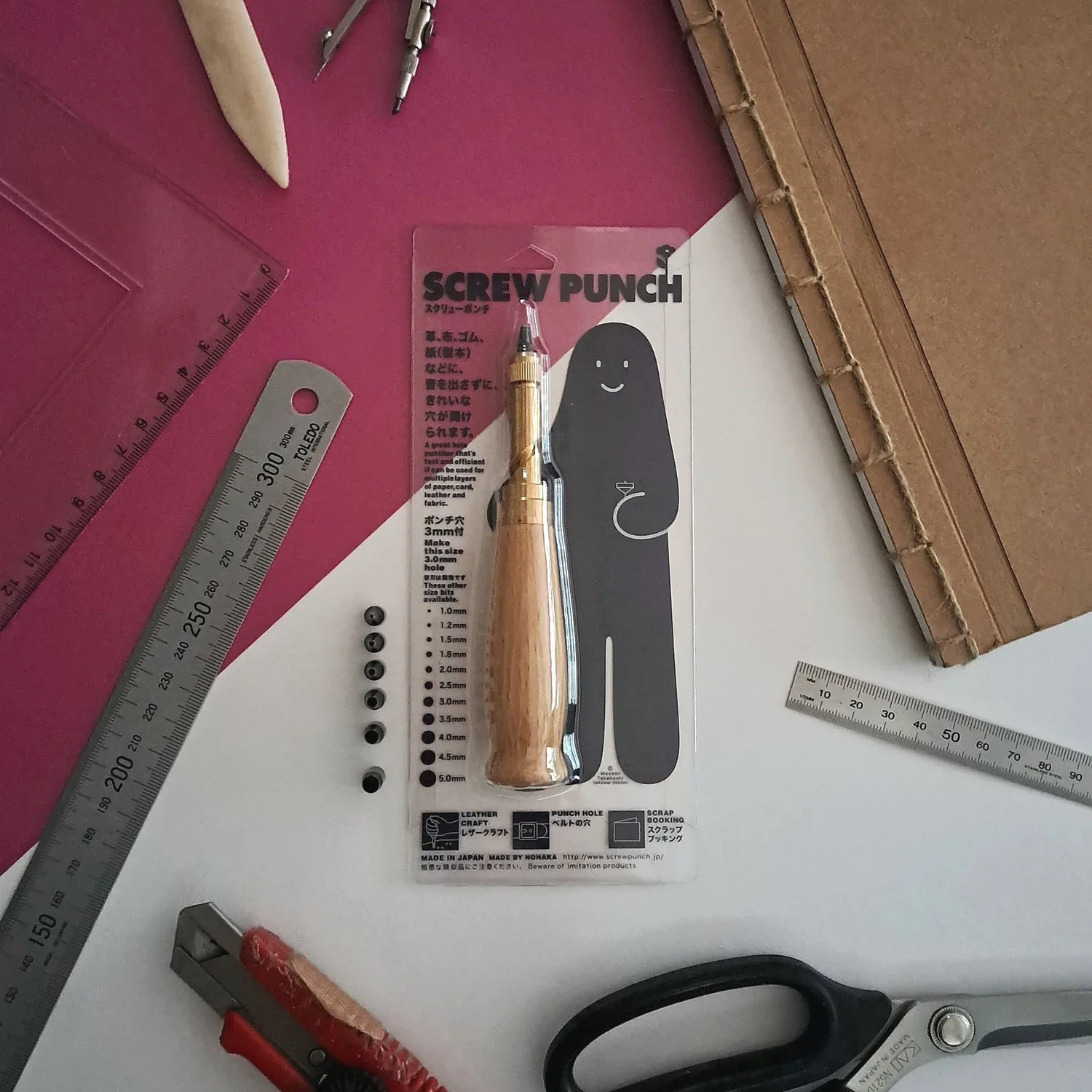 Nonaka Screw Punch Set