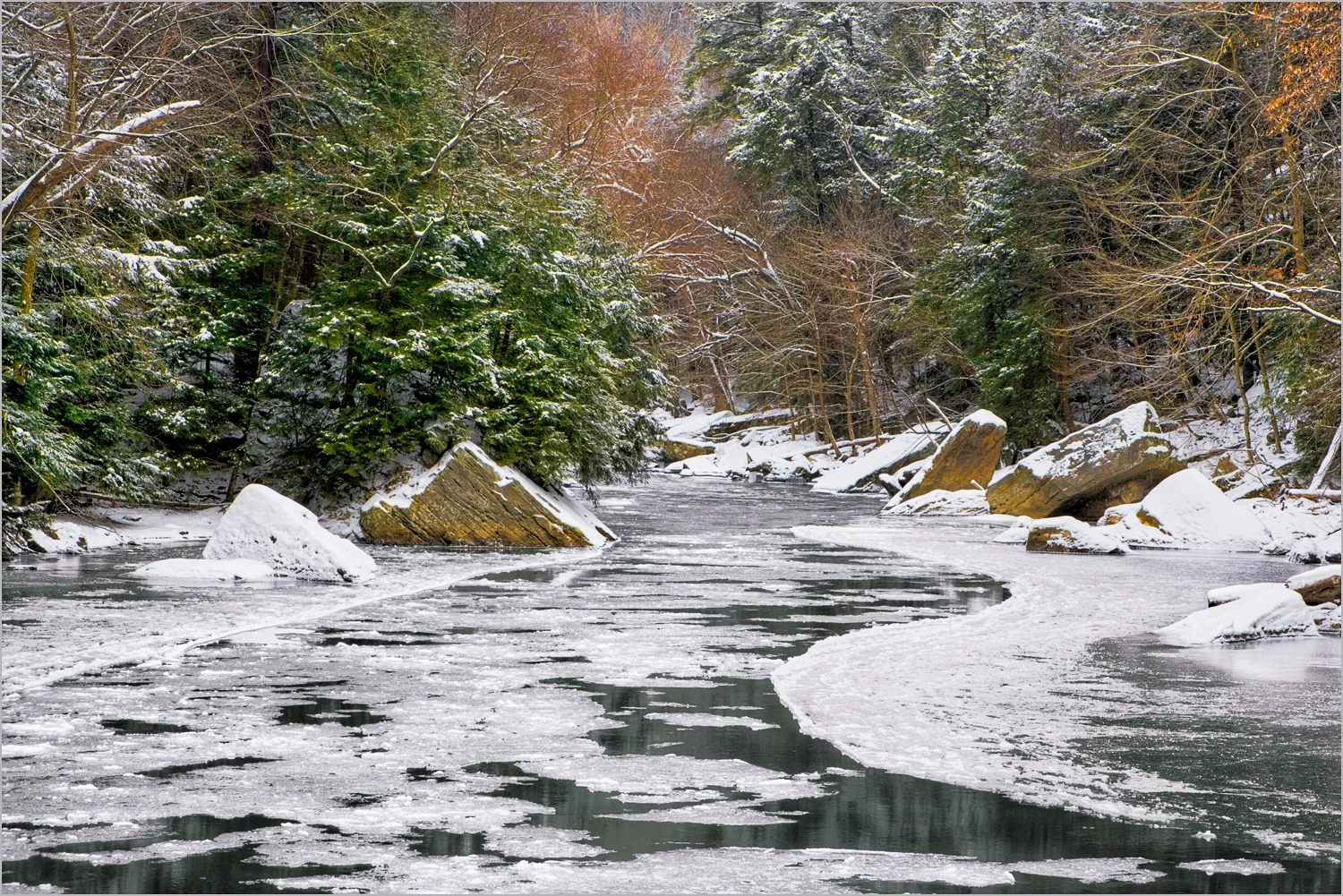 Icy River