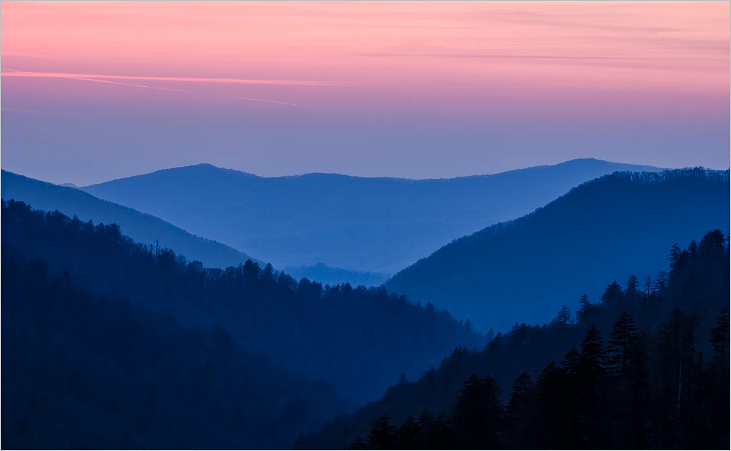 Morton's Overlook, Smoky Mountains National Park © Howard GRill