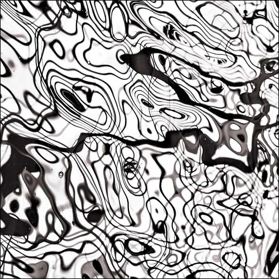 Psychedelic reflections in water