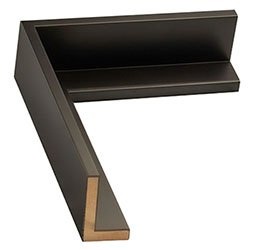 Floater frame for thick artwork.