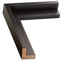 Floater frame for thin artwork.