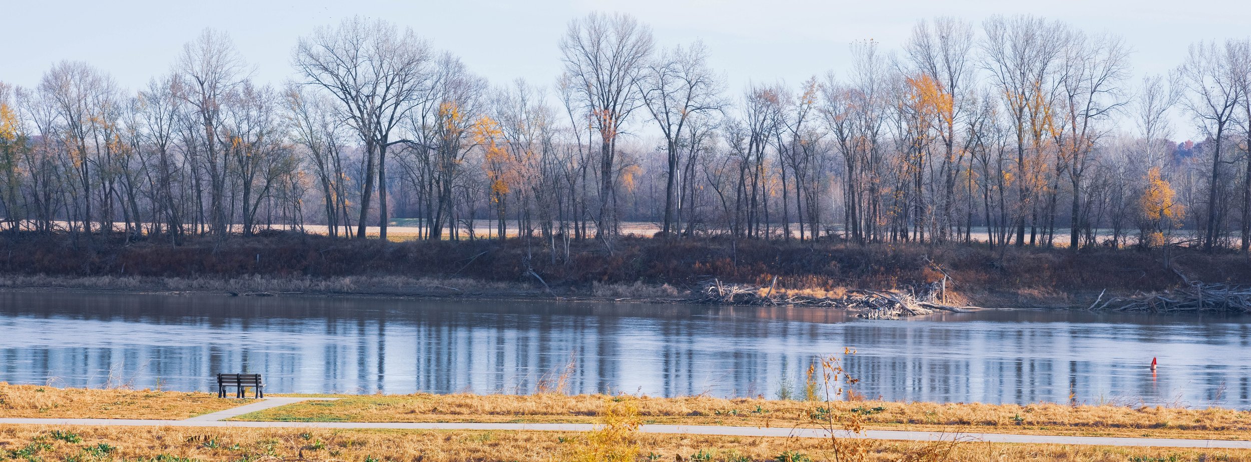 Along the Missouri River