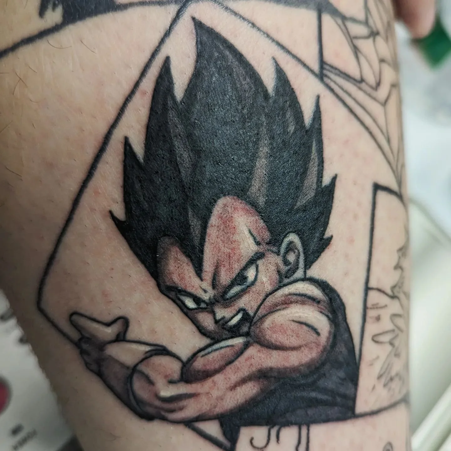 More anime work

#dragonball #vegeta #mondocool #galicgun #art #artist #tattoo #tattoos #tattooart #tattooartist #tattoostudio #vancouver #eastvan #localartist #benjaminbrooksart