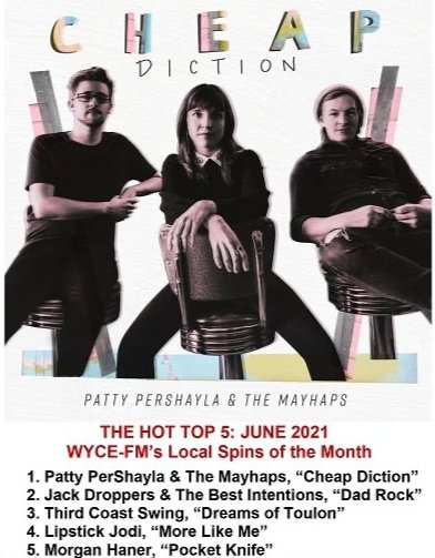 Local Spins: Patty PerShayla &amp; The Mayhaps ‘Kick Door Down’ with New Album at No. 1 on Hot Top 5