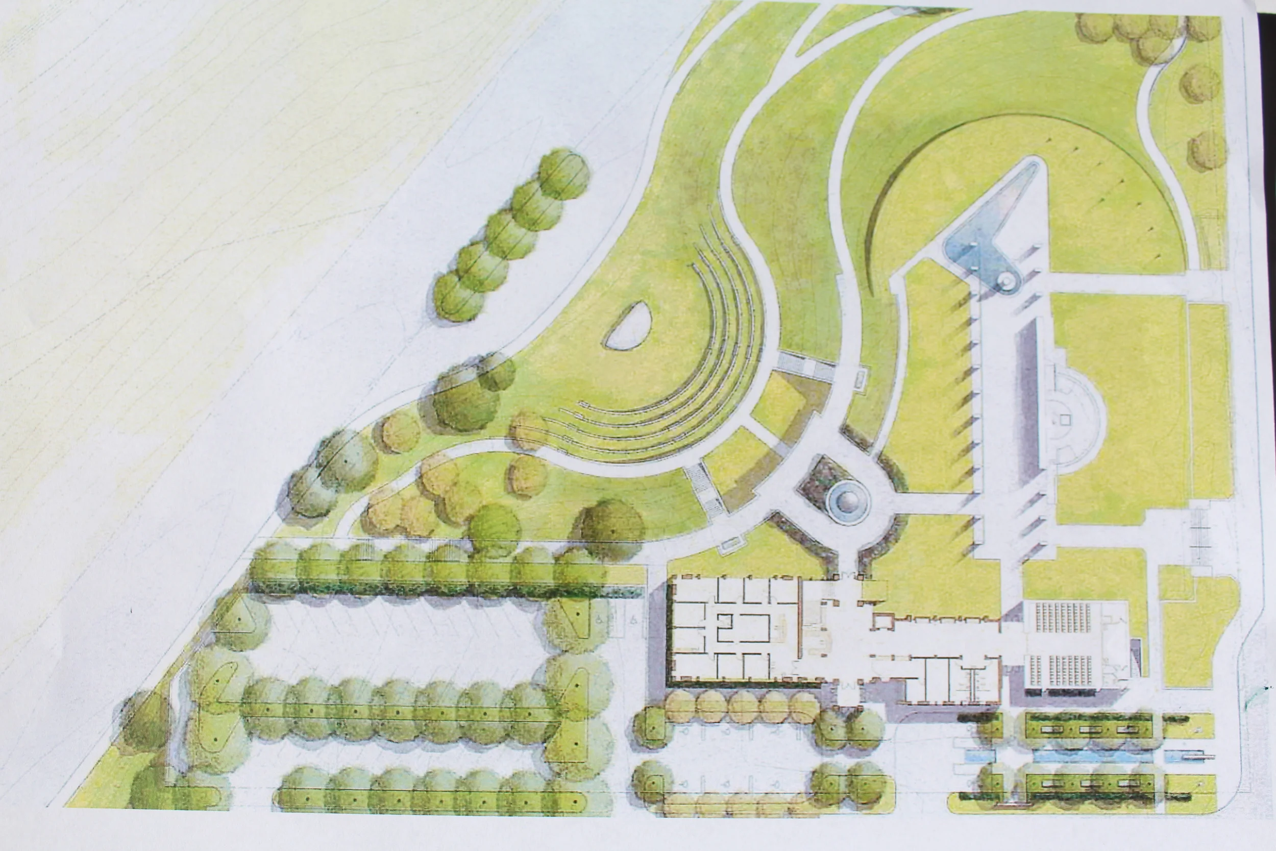  Site plan, Virginia War Memorial 