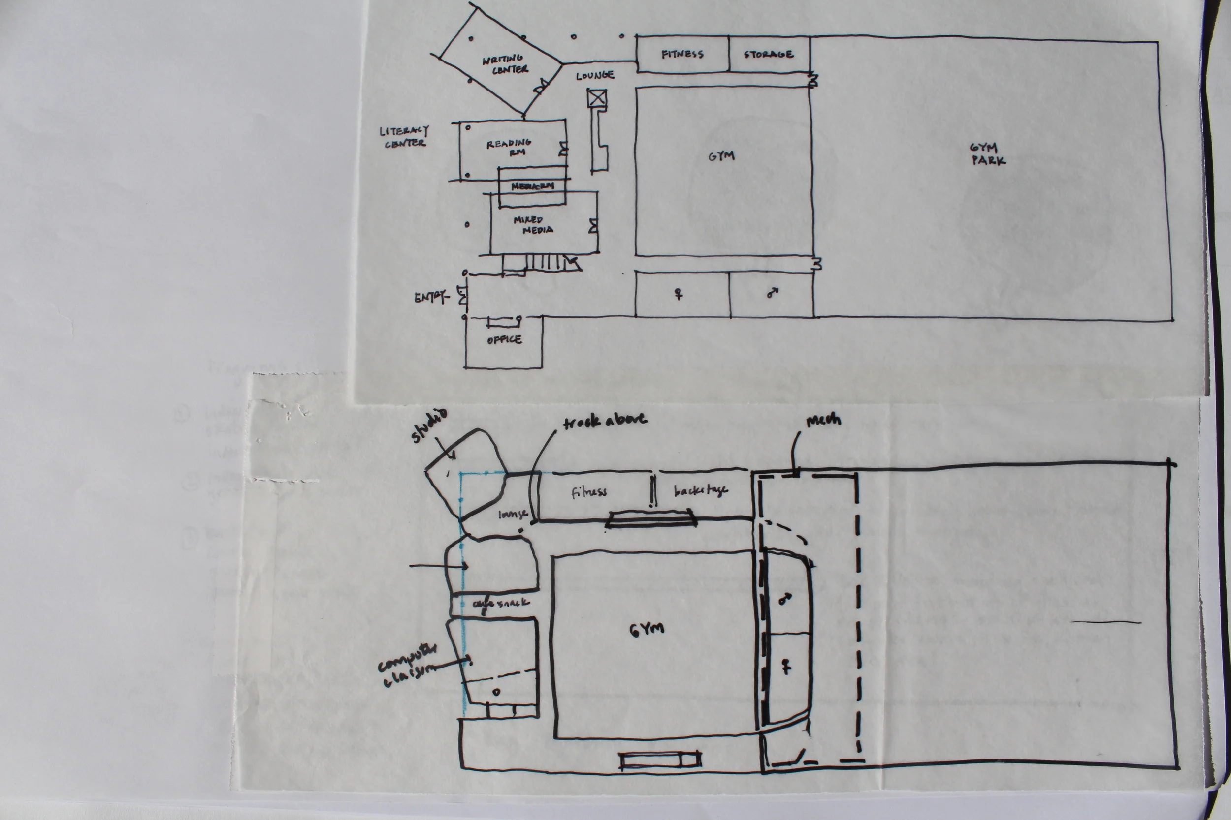  Literacy Center Plan Options, City of Ranson 