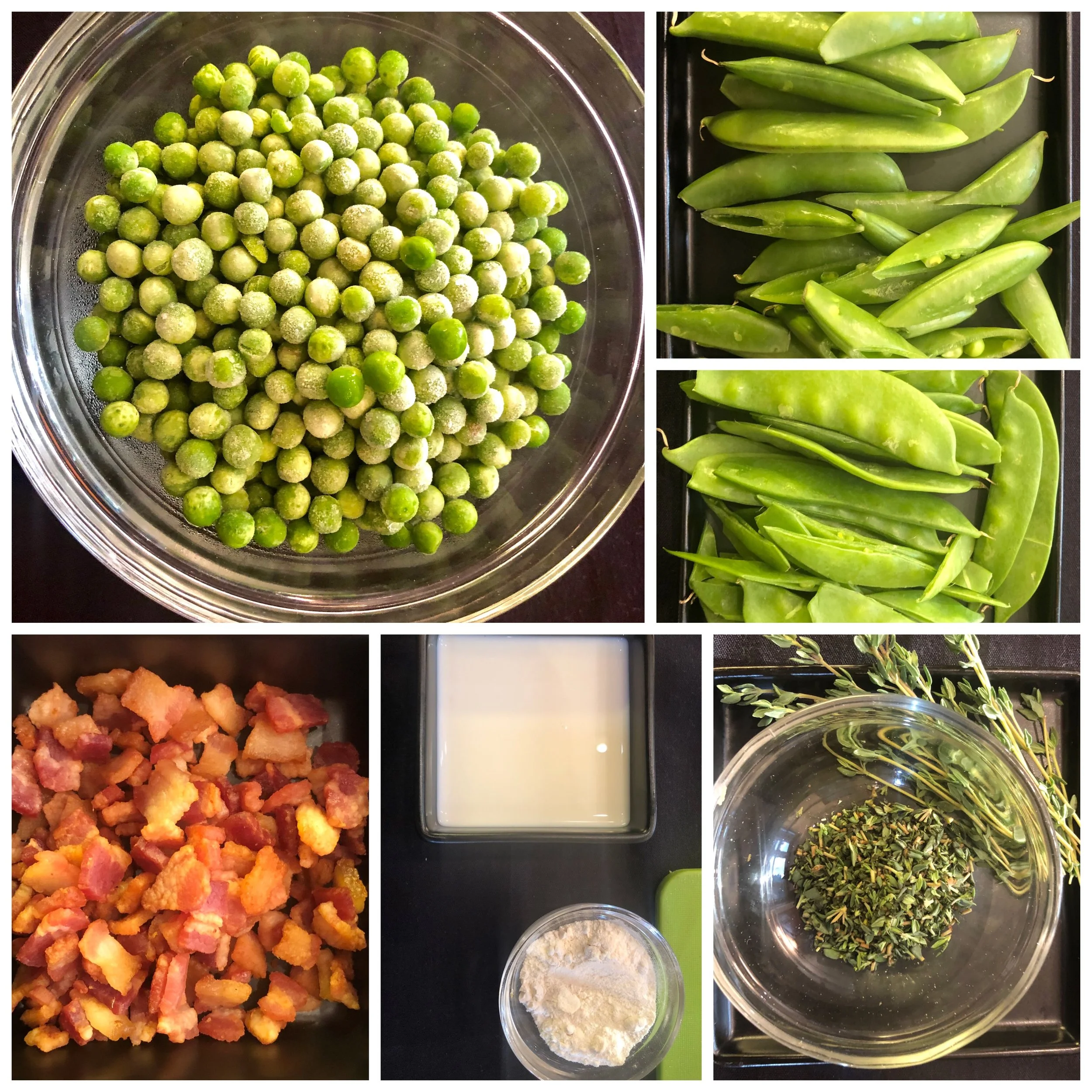 Chef Juan's Recipe for Creamy Spring Peas with Pancetta