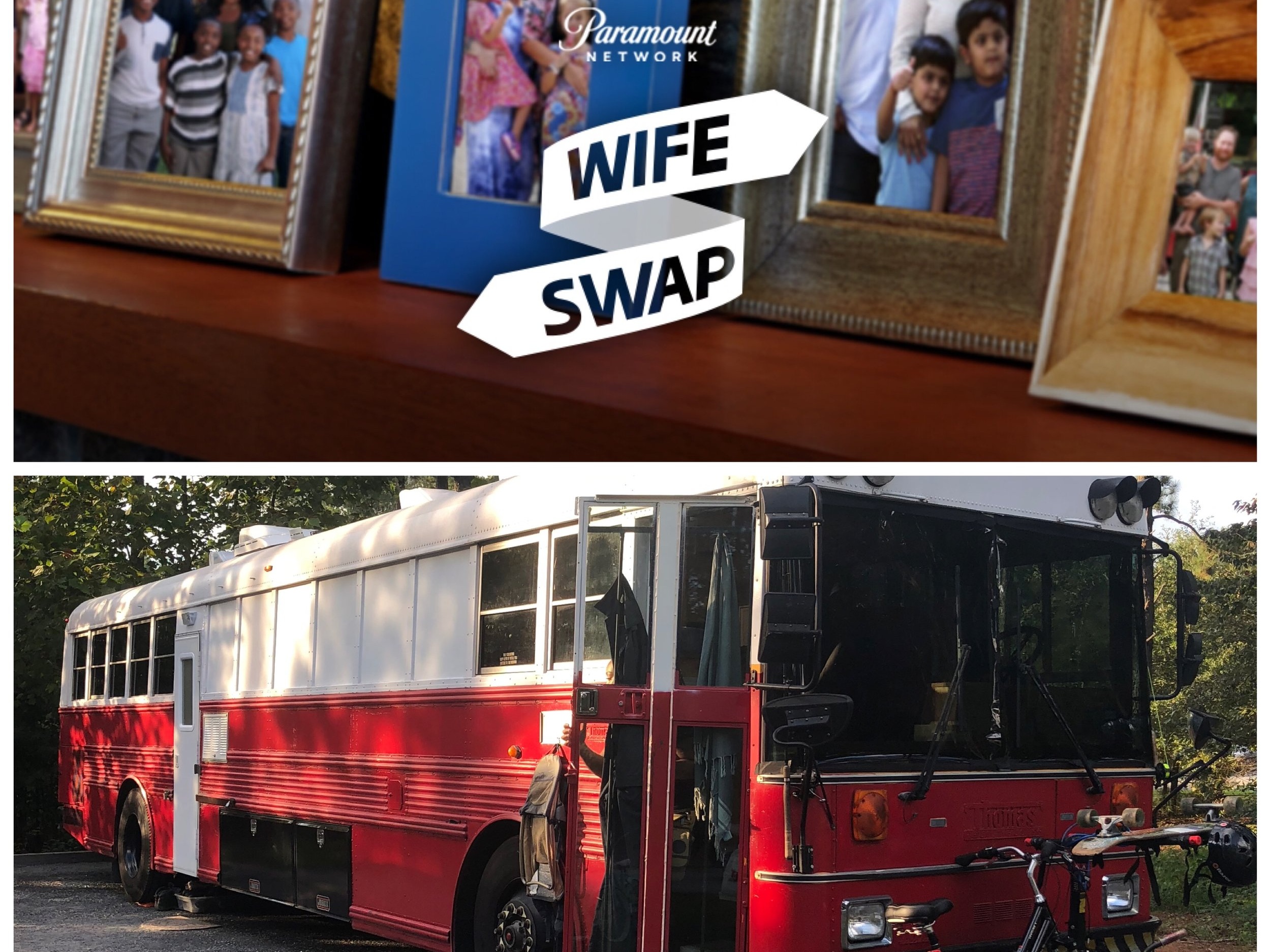 Chef Juan Cooks Up Gourmet Magic On A Red School Bus ON WIFE SWAP