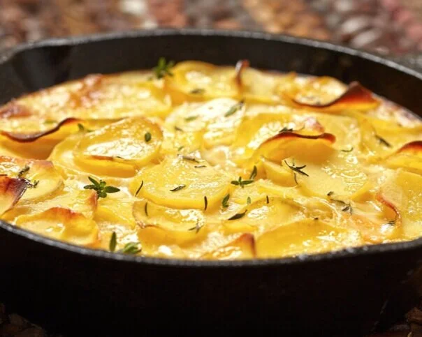 Chef Juan's Scalloped Potatoes for Easter Dinner