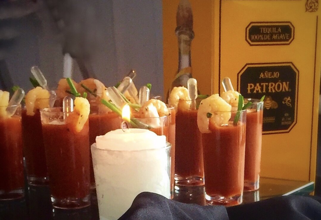 Spicy Gazpacho Shooters