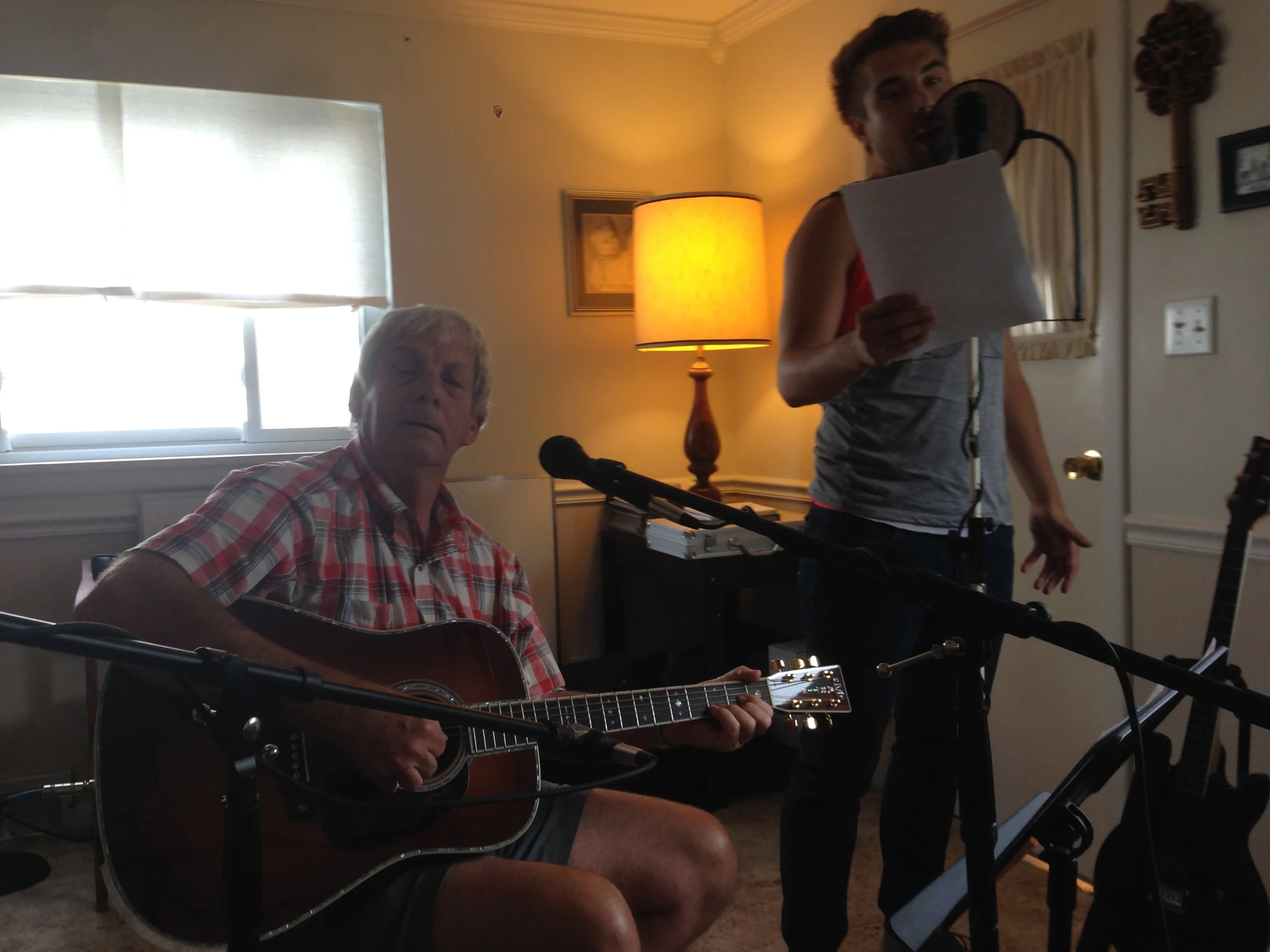 BEHIND-THE-MUSIC CREATING THE SONG "WORDS FROM MY FATHER" WITH JIM AVETT