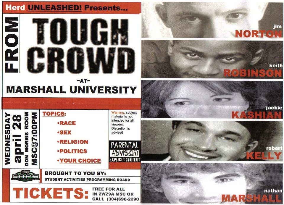 STAND-UP COMEDY PROMOTIONAL MATERIAL #2