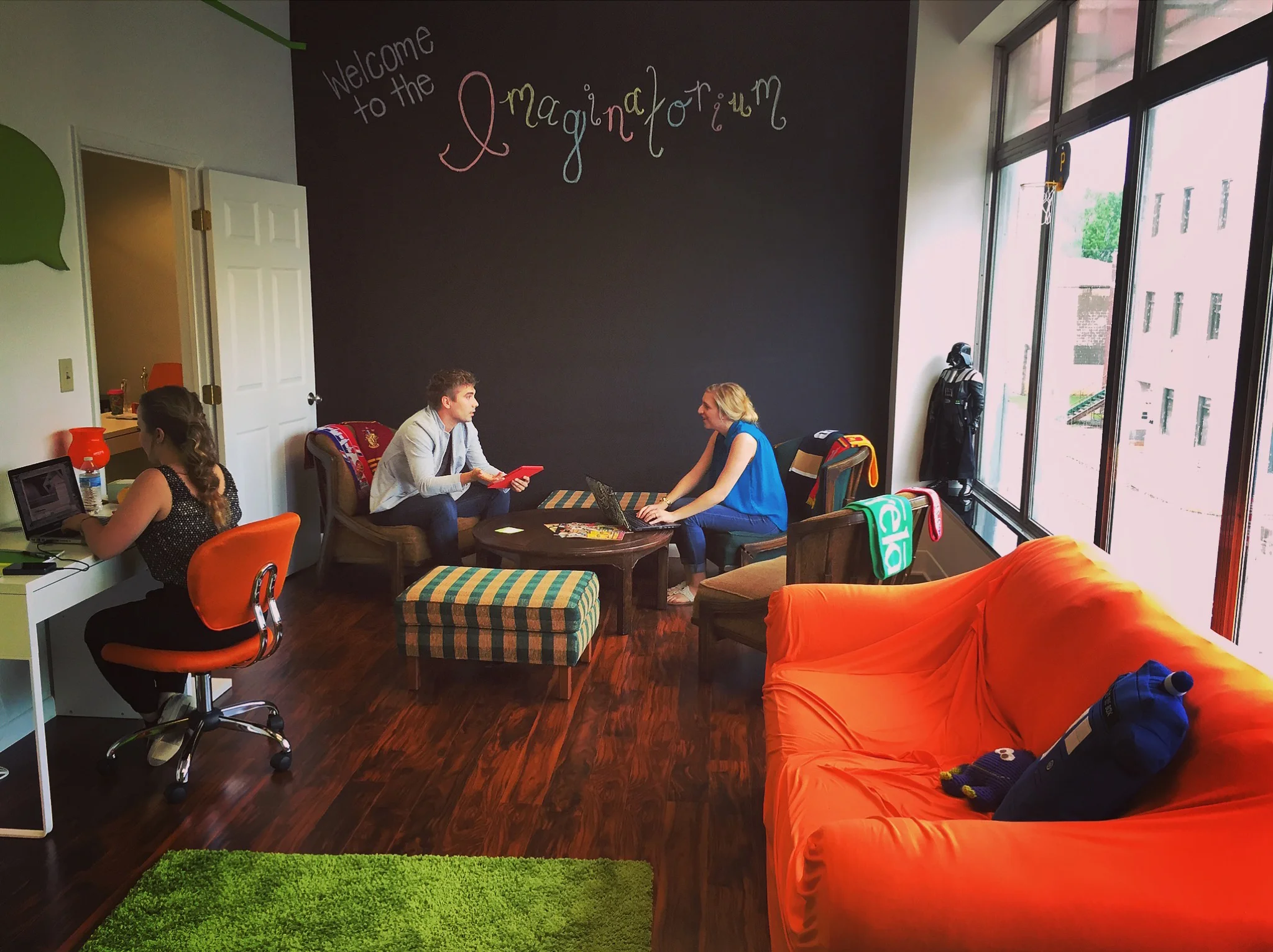 LEVIATHAN CREATIVE OFFICES ON A TYPICAL DAY