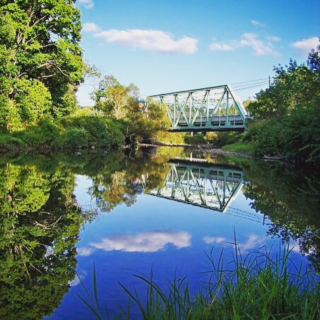 The area surrounding Cassleman's Bridge in Grantsville, Maryland.