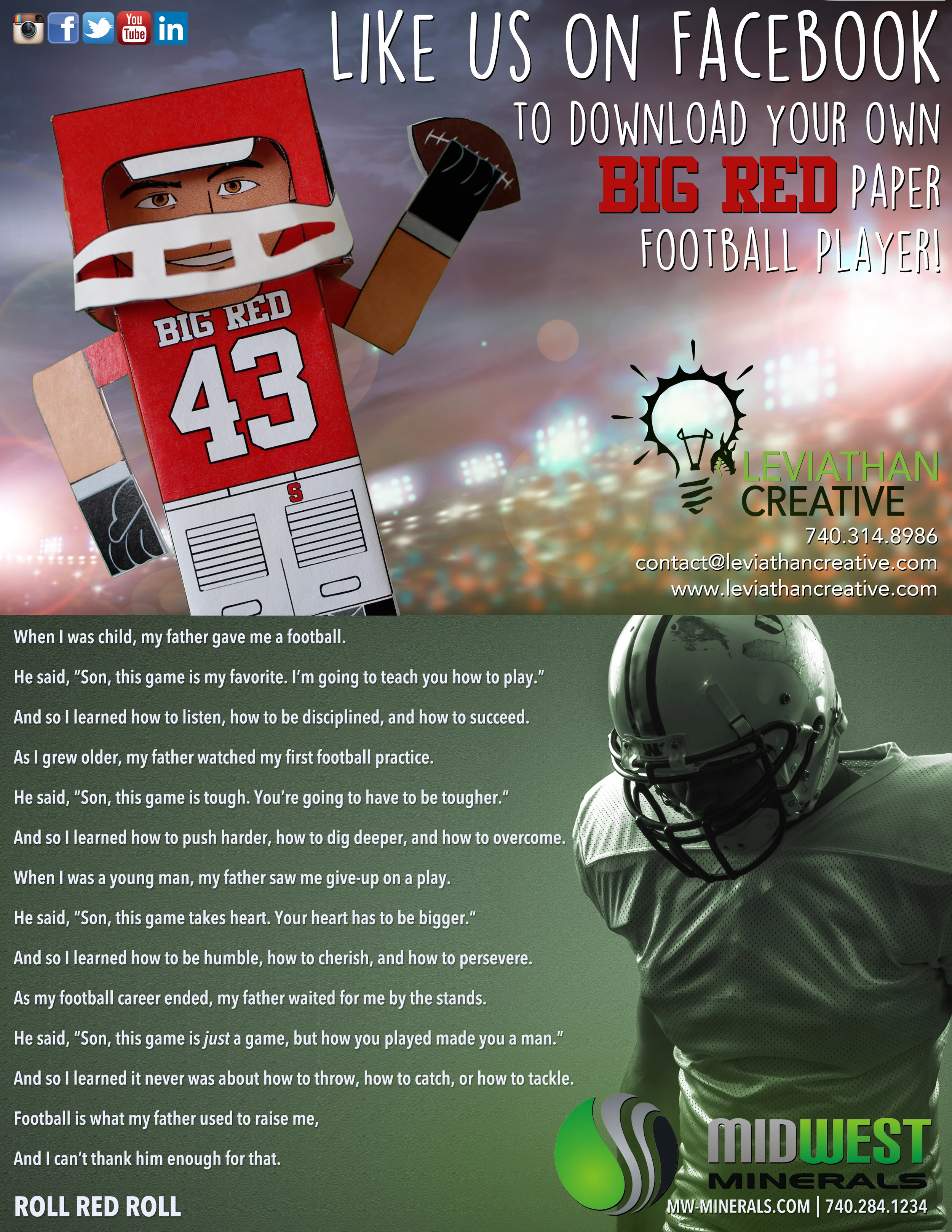 INTERACTIVE FOOTBALL ADVERTISEMENT #1