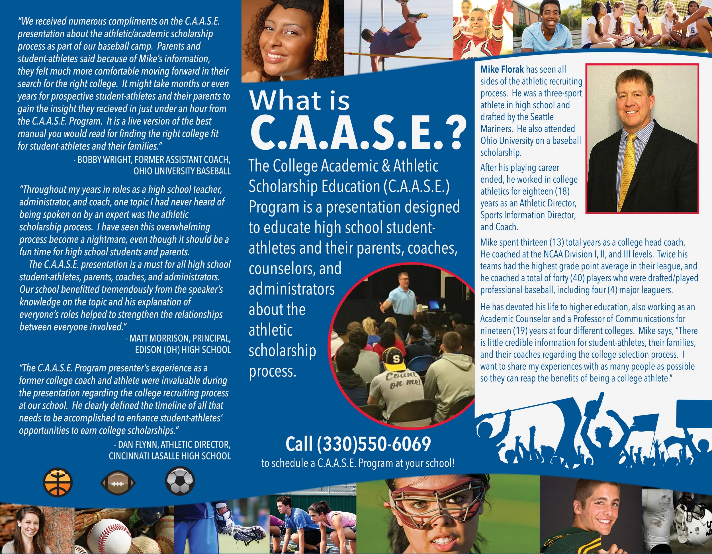 C.A.A.S.E. PROGRAM TRI-FOLD INSIDE