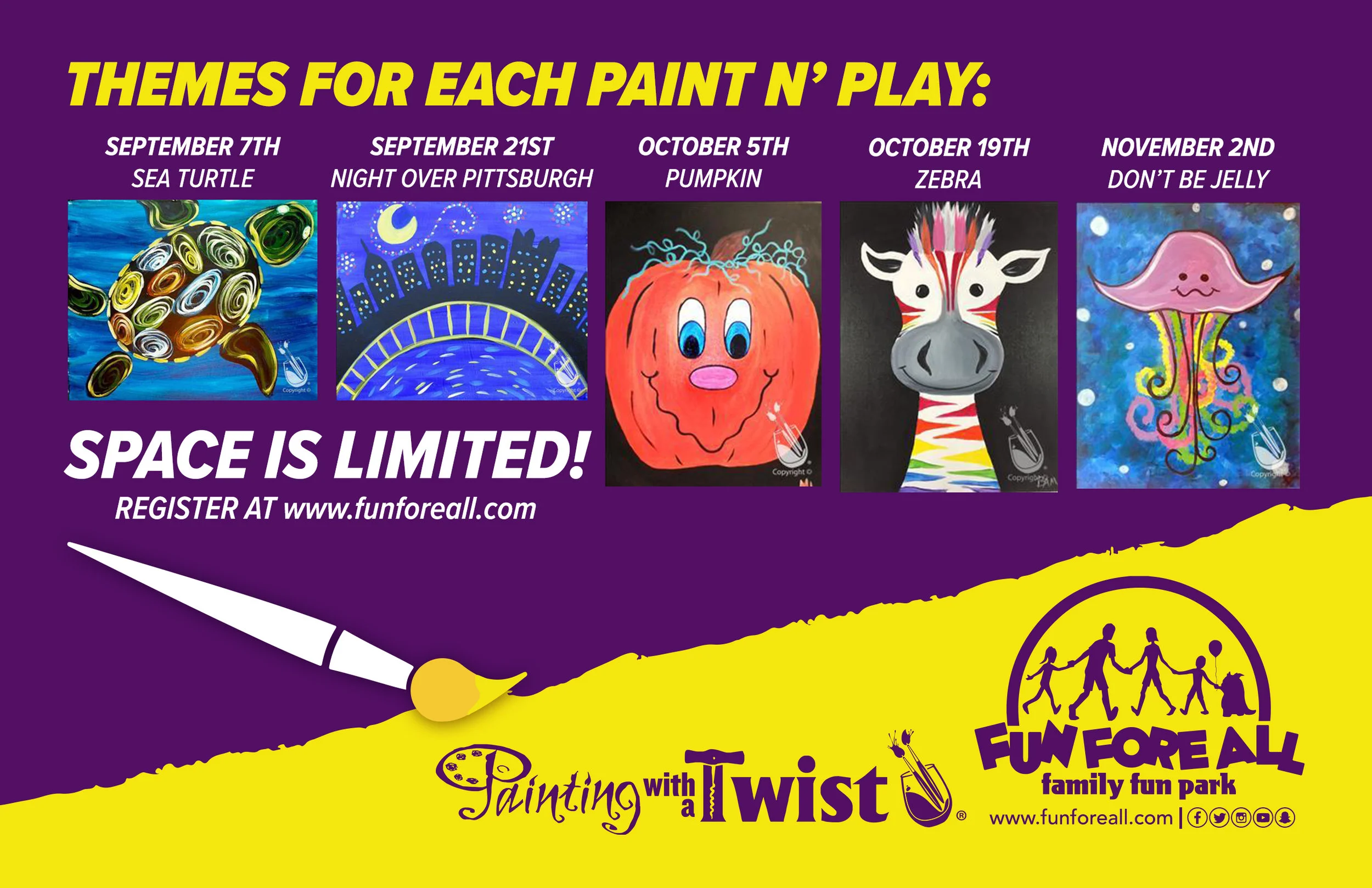 PAINT 'N PLAY <br> FLYER (BACK)