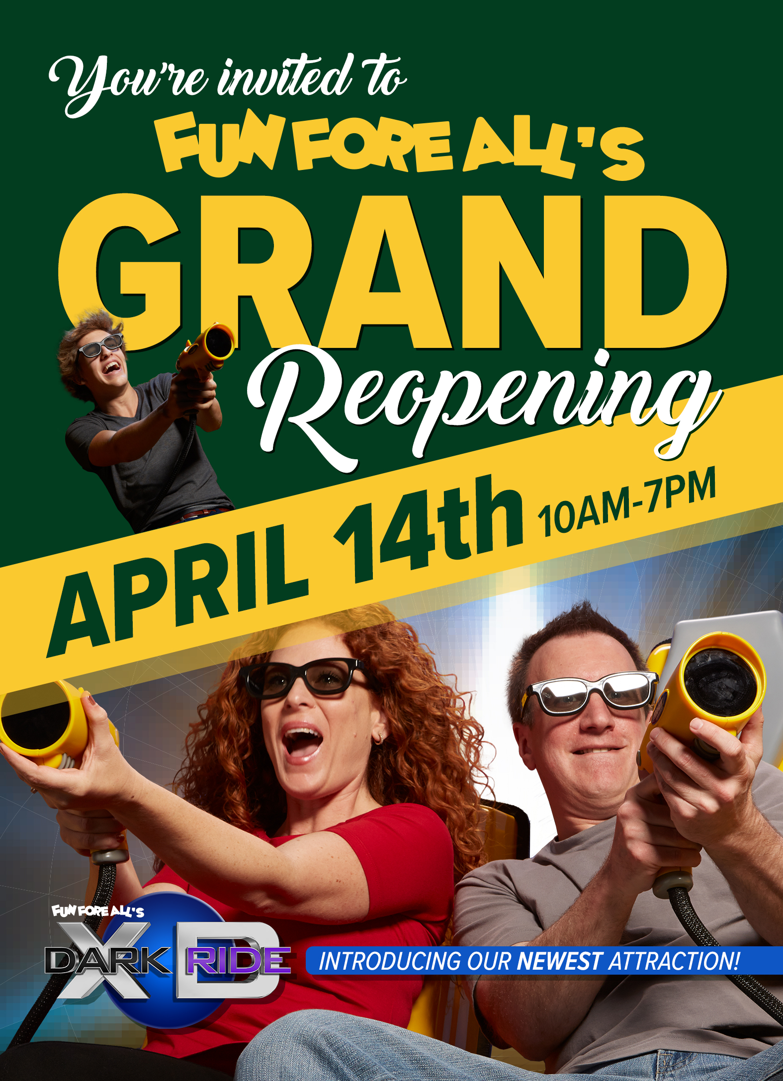 GRAND REOPENING <br> FLYER (FRONT)