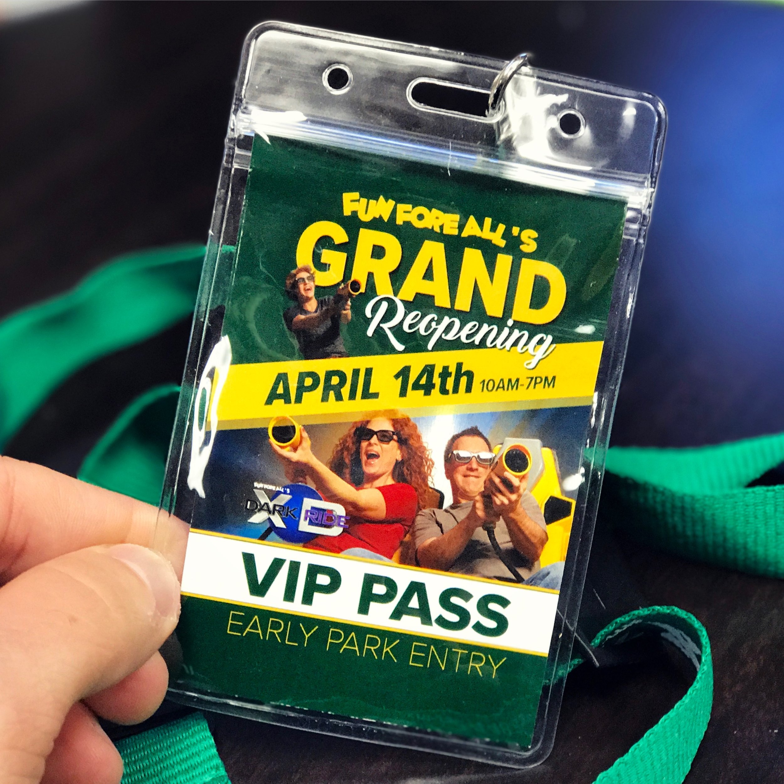 GRAND REOPENING <br> VIP PASS