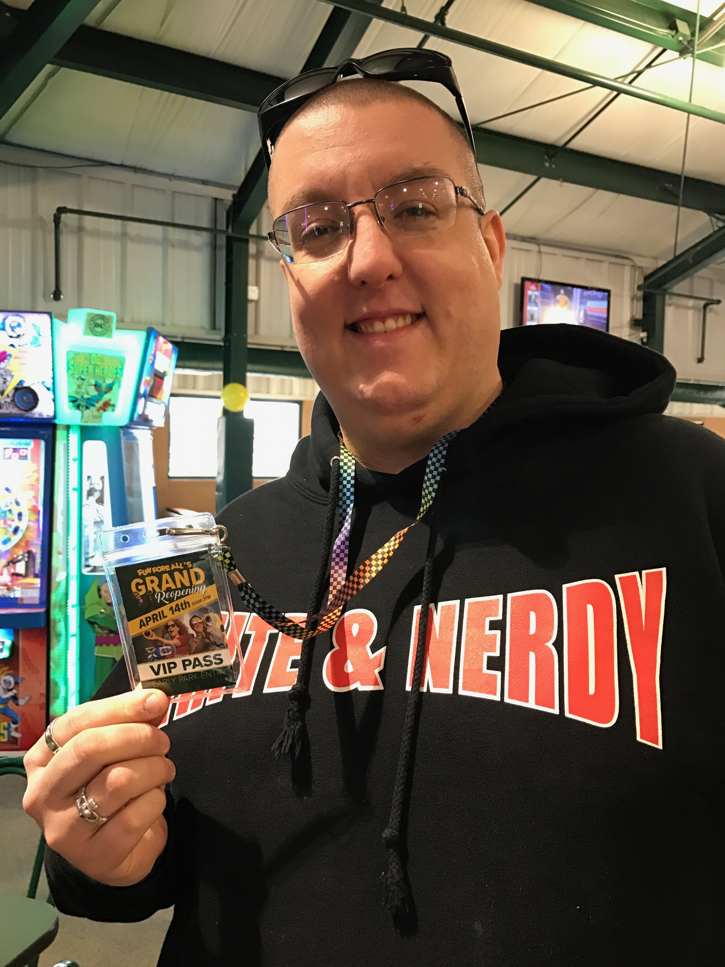 GRAND REOPENING <br> VIP PASS WINNER