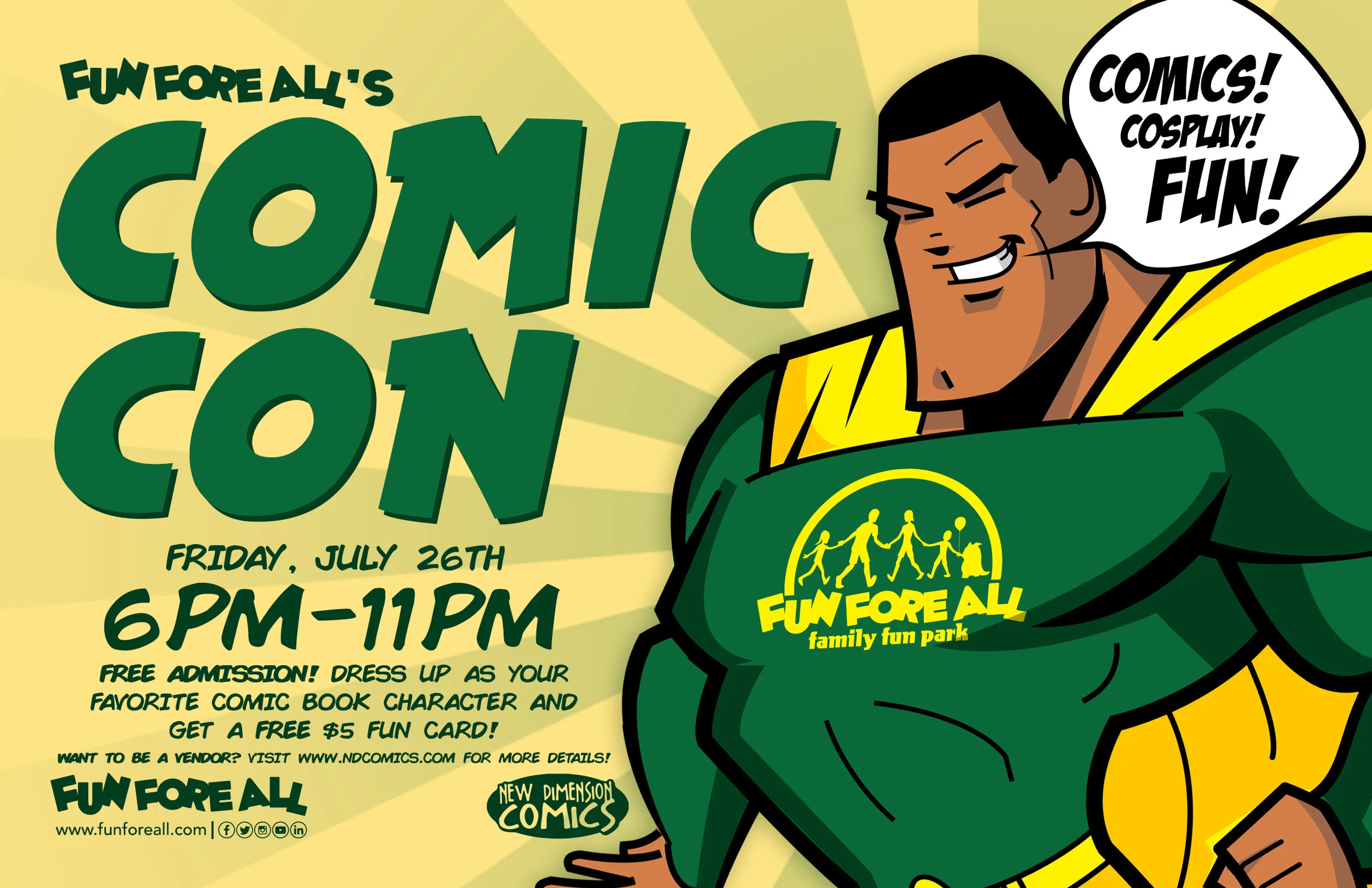COMIC CON FLYER (2019)