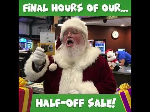 Holiday Half-Off Sale