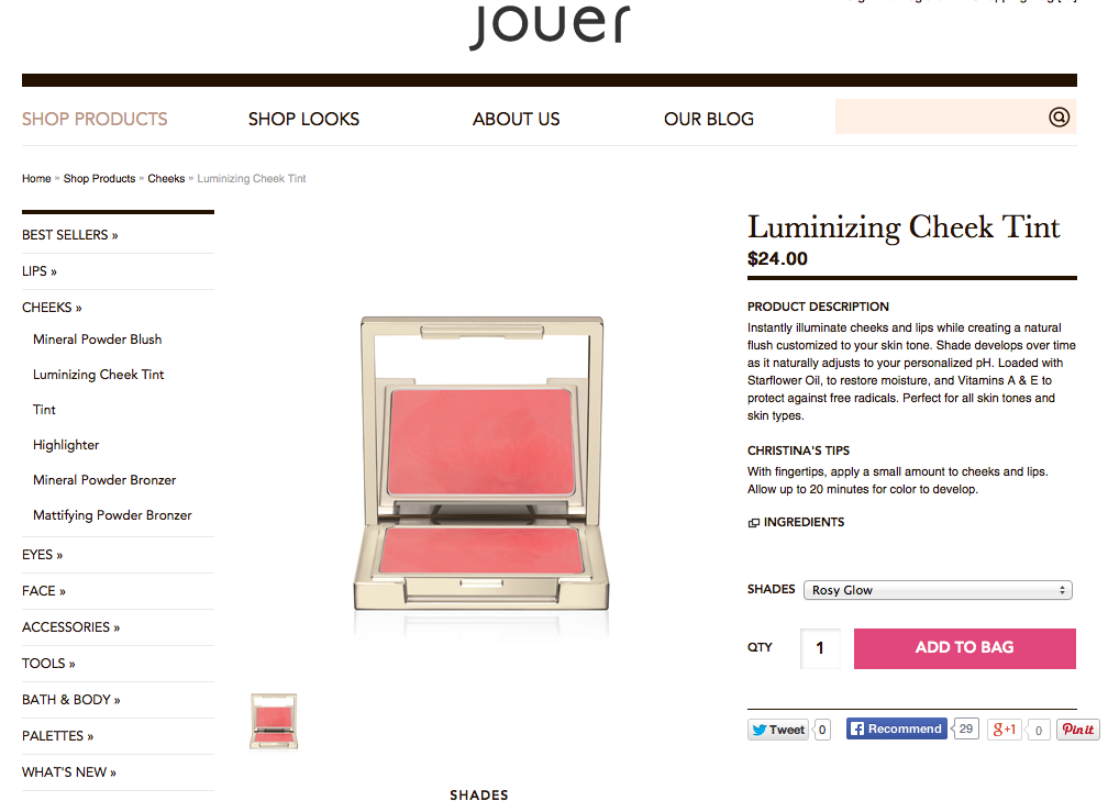 Jouer Cosmetics