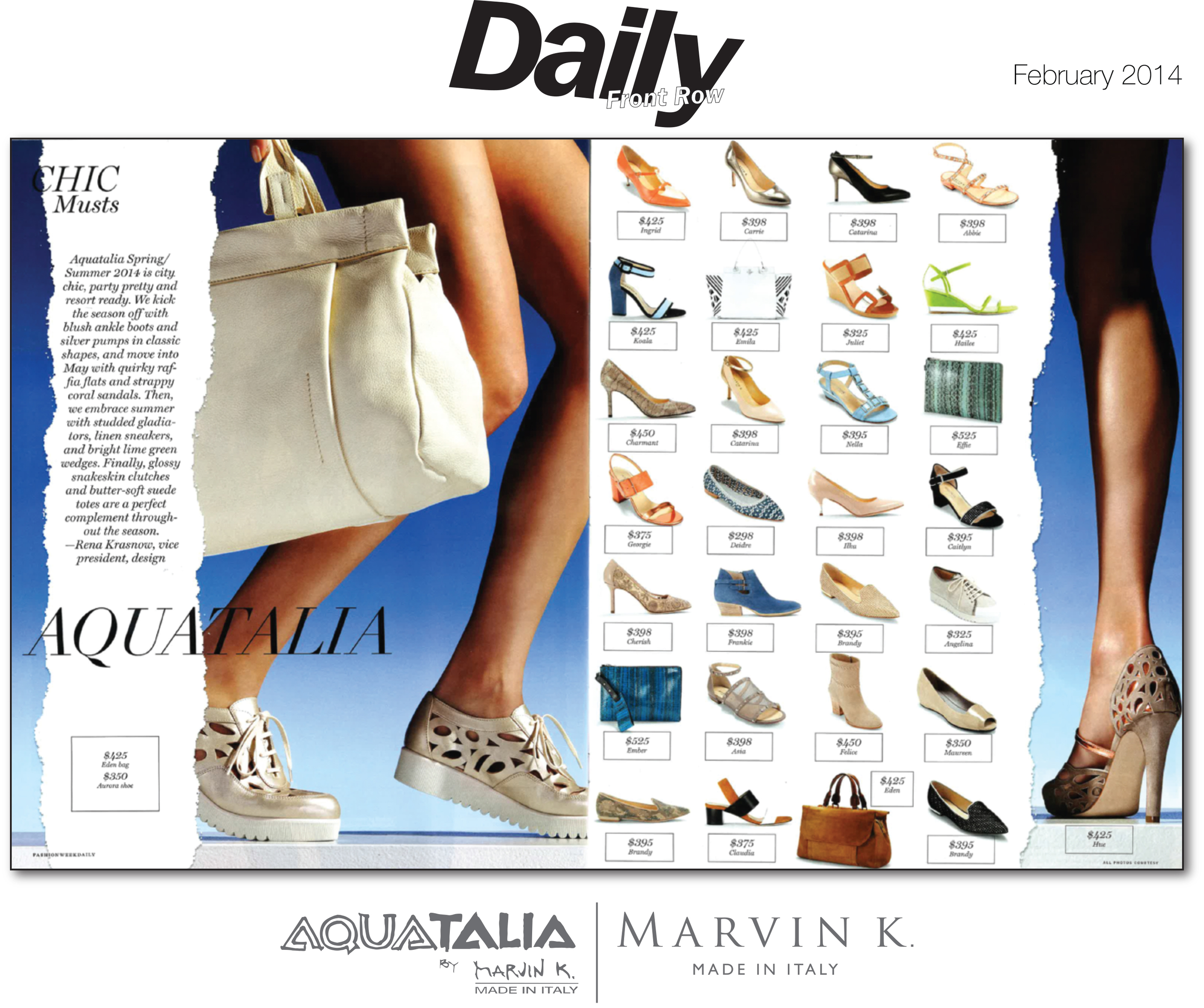 Aquatalia by Marvin K | Daily Front Row