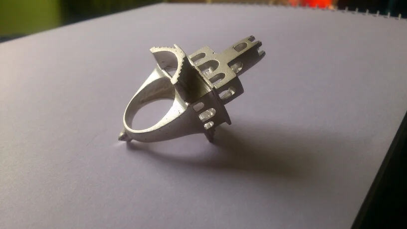 Still has the sprues on :-)