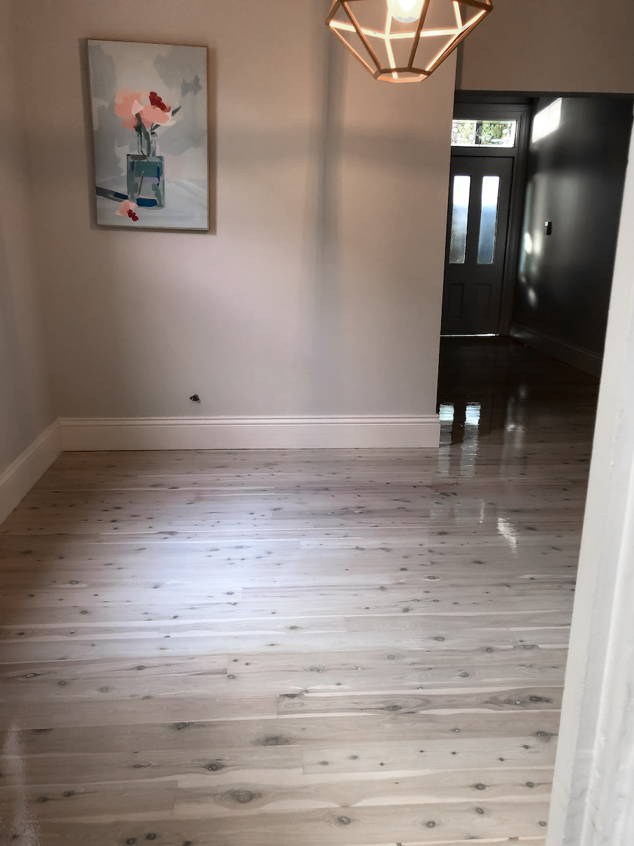 Limewashed Timber Flooring