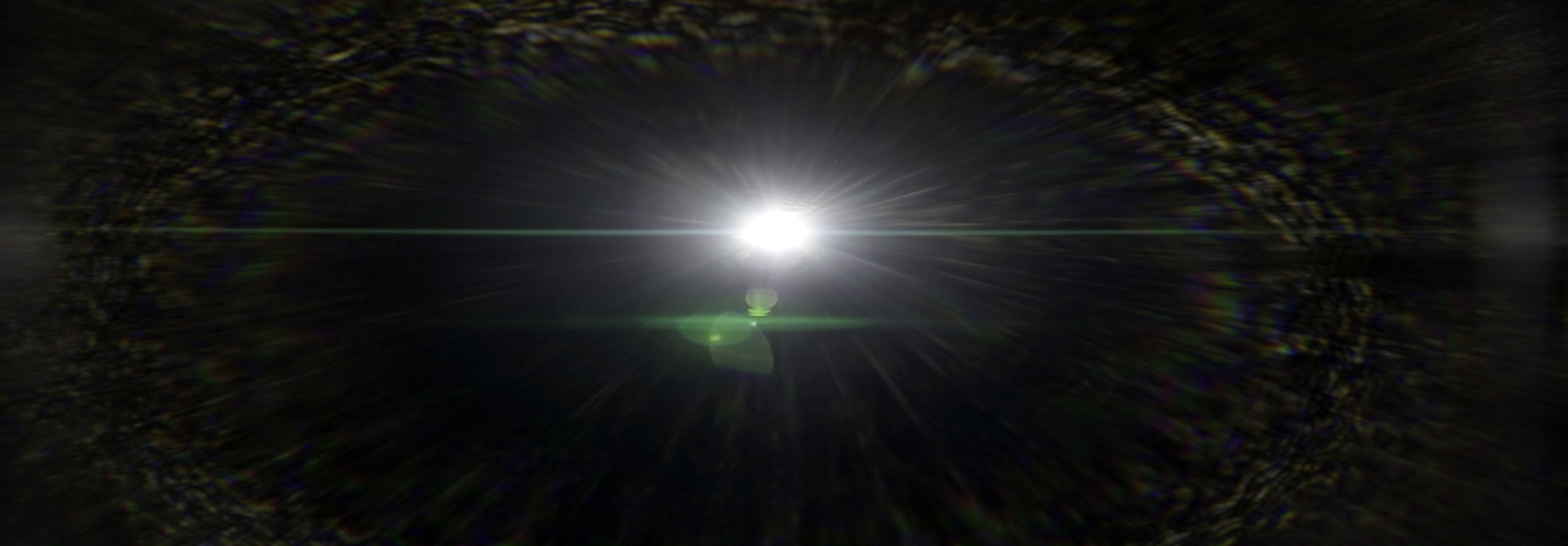 Elite 24.5mm | Lens flare and veiling glare. Image captured wide open at T2.1. Image displayed full gate, 3.00:1. Photo by Keith Nickoson.
