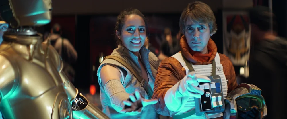 Rey &amp; Luke Use The Force