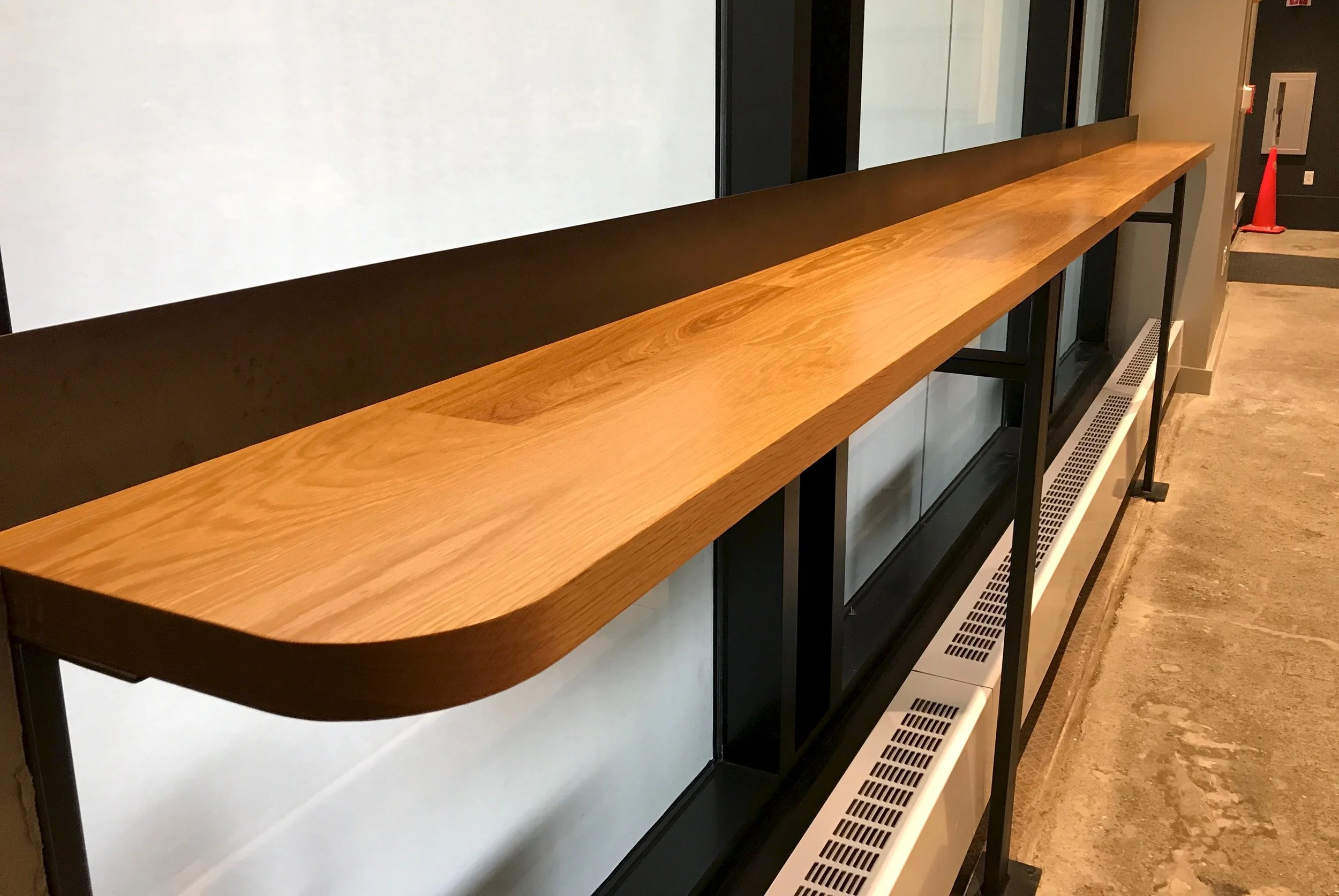 Chickadee Restaurant Bar Rail